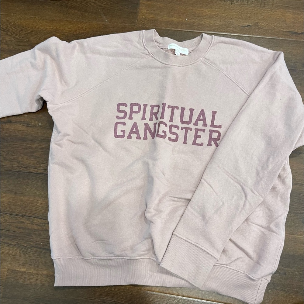 Spiritual Gangster crewneck sweatshirt. Size Large